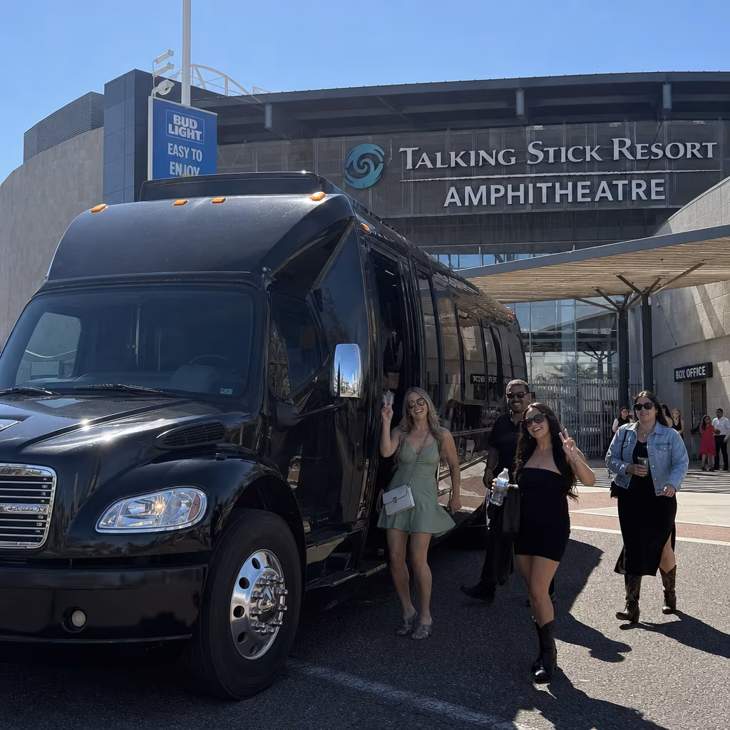 Rent a Bus to Talking Stick Resort Amphitheatre