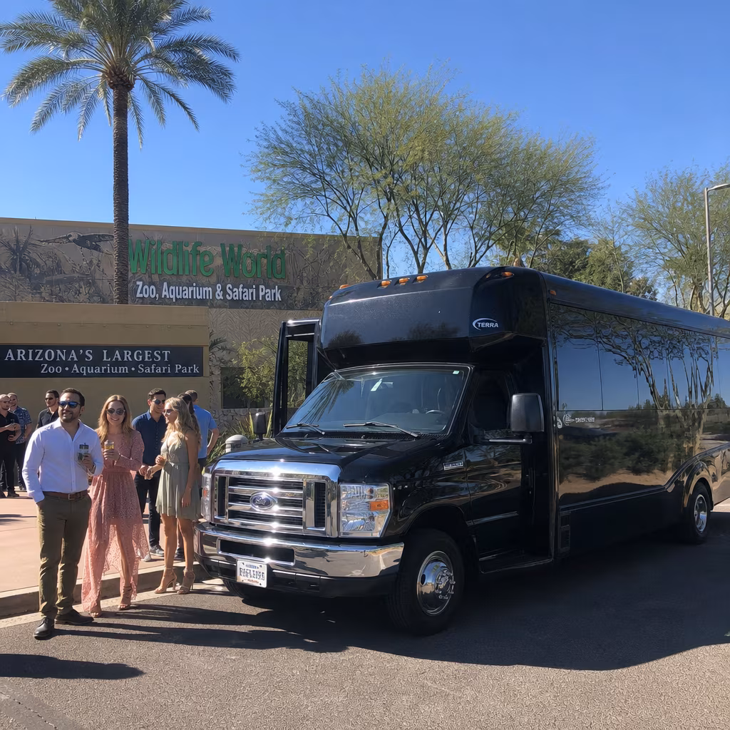 Rent a Bus to Wildlife World Zoo, Aquarium & Safari Park