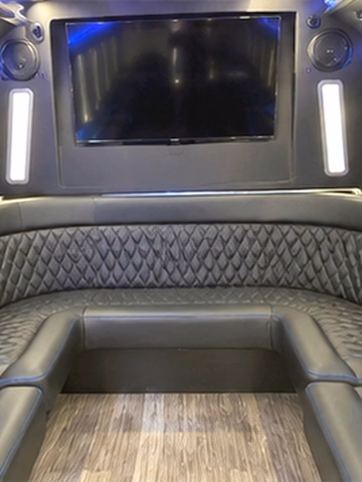 20 Passenger Party Bus Interior