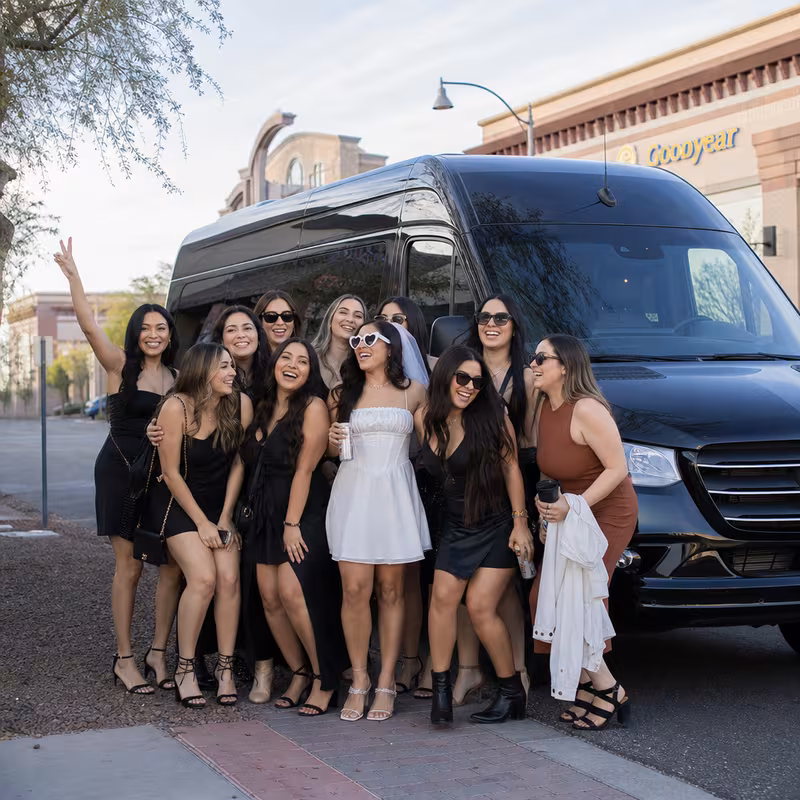 Goodyear Bachelor & Bachelorette Transportation fleet vehicle
