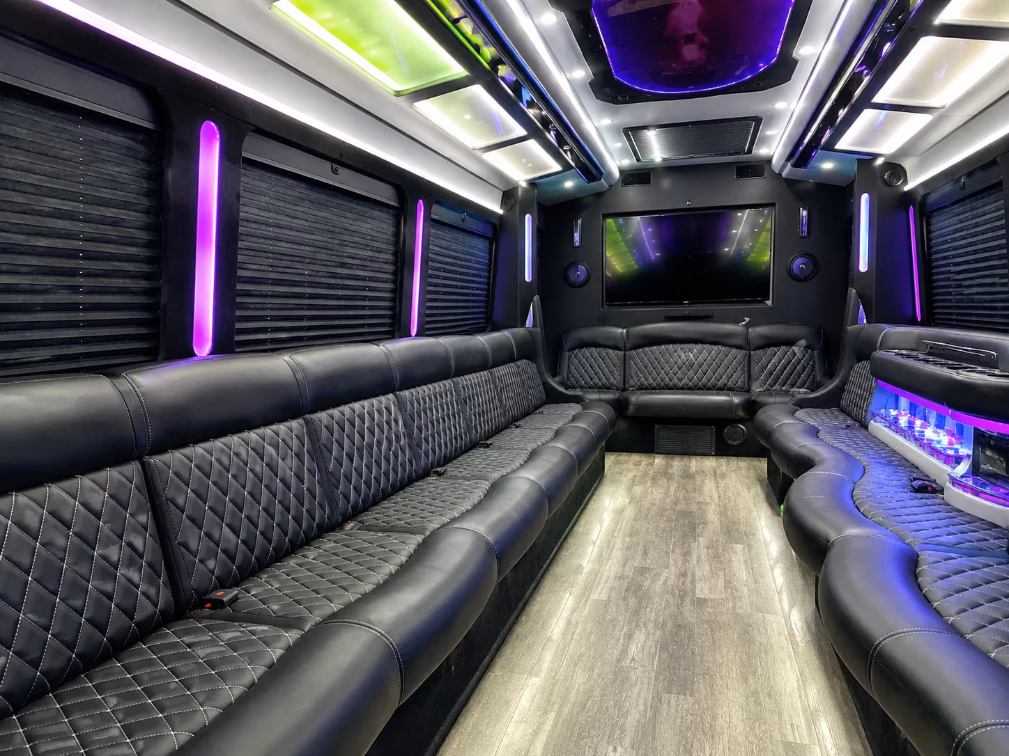 Goodyear Bachelor & Bachelorette Transportation party bus exterior