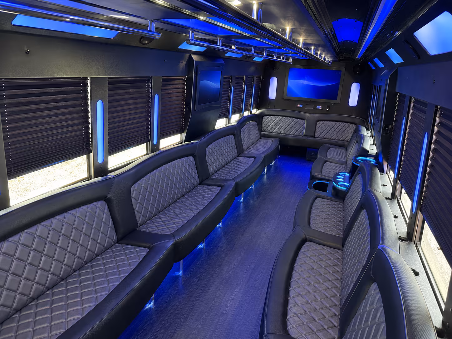 Goodyear Bachelor & Bachelorette Transportation party bus exterior