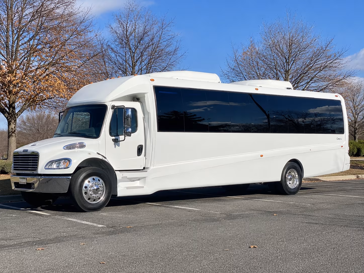 Goodyear Birthday, Sweet 16, & Quinceañera Transportation party bus exterior