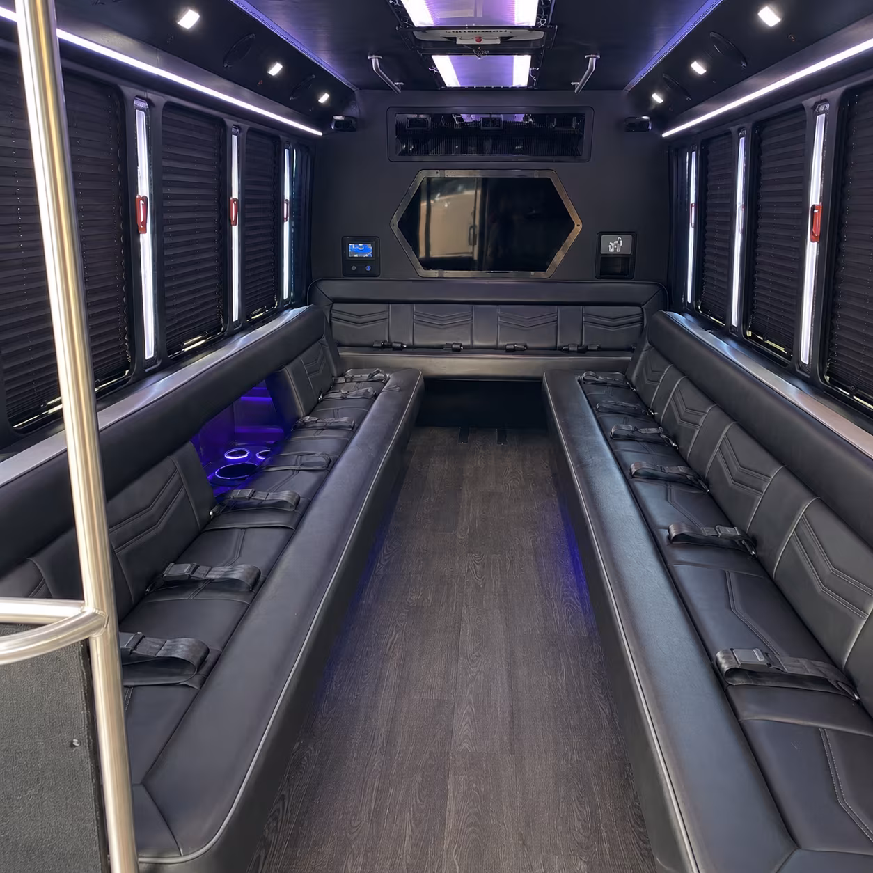 Goodyear Concert & Music Festival Transportation party bus interior