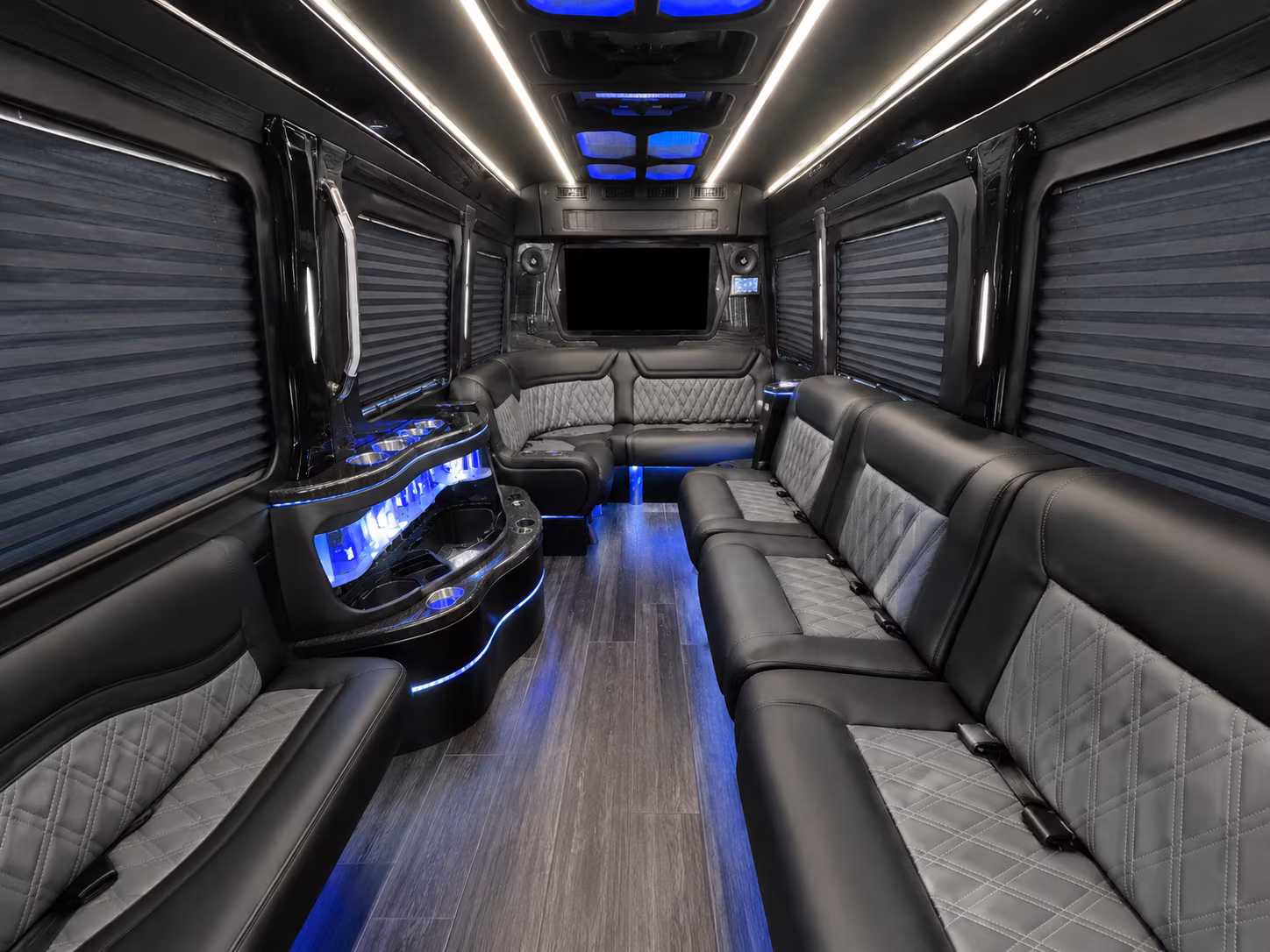 Goodyear Corporate Transportation party bus exterior
