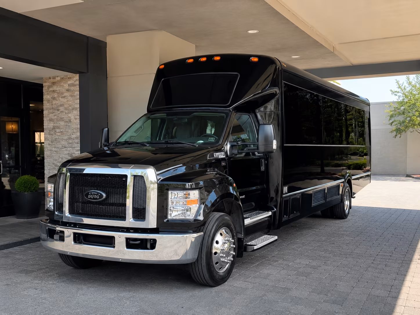 Goodyear Prom & Homecoming Transportation party bus exterior