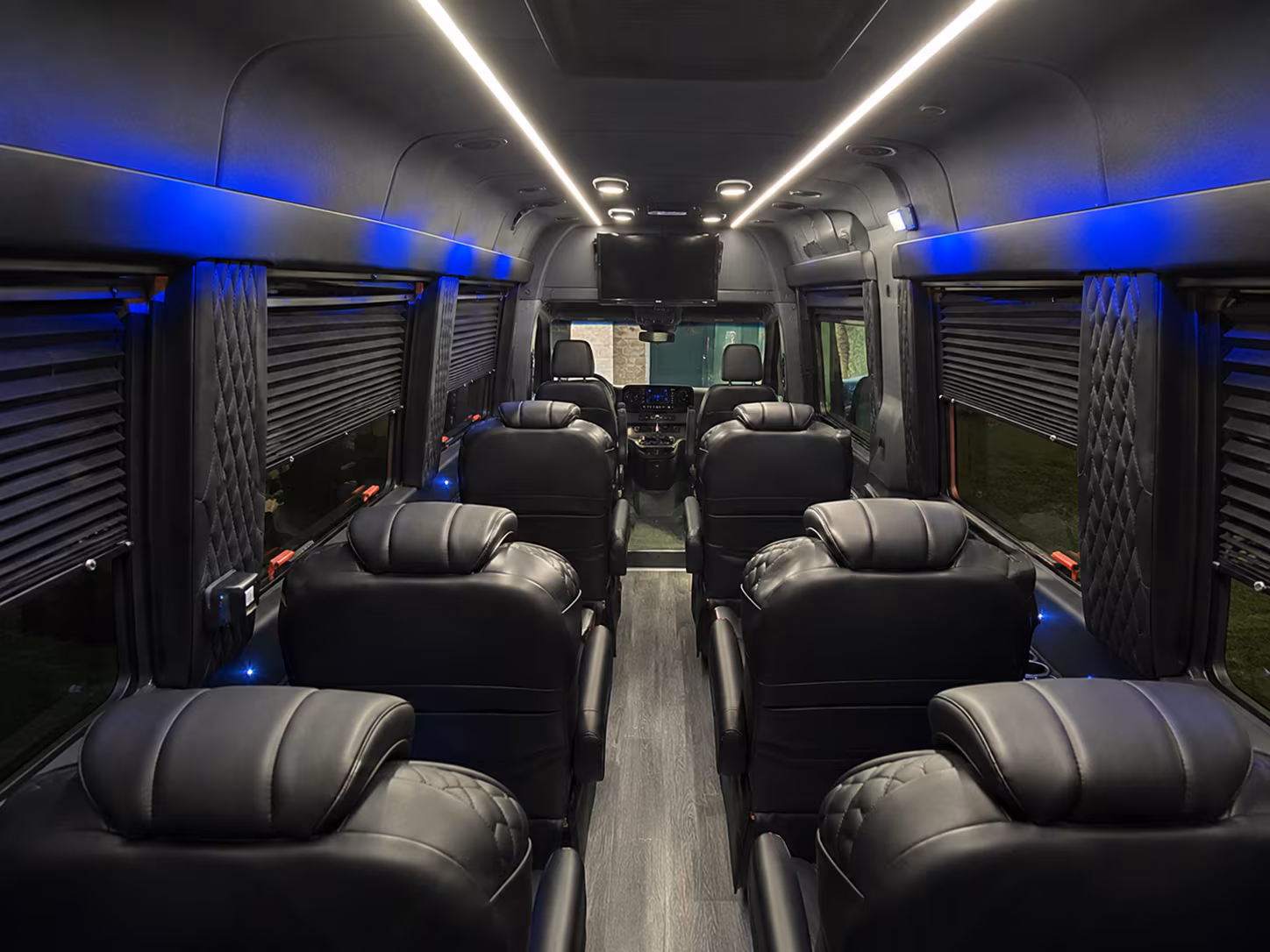 Goodyear School Event Transportation party bus exterior