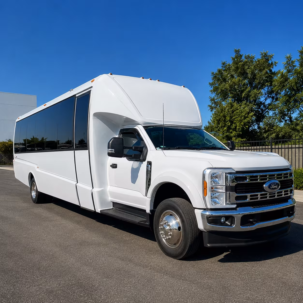 Goodyear School Event Transportation party bus interior