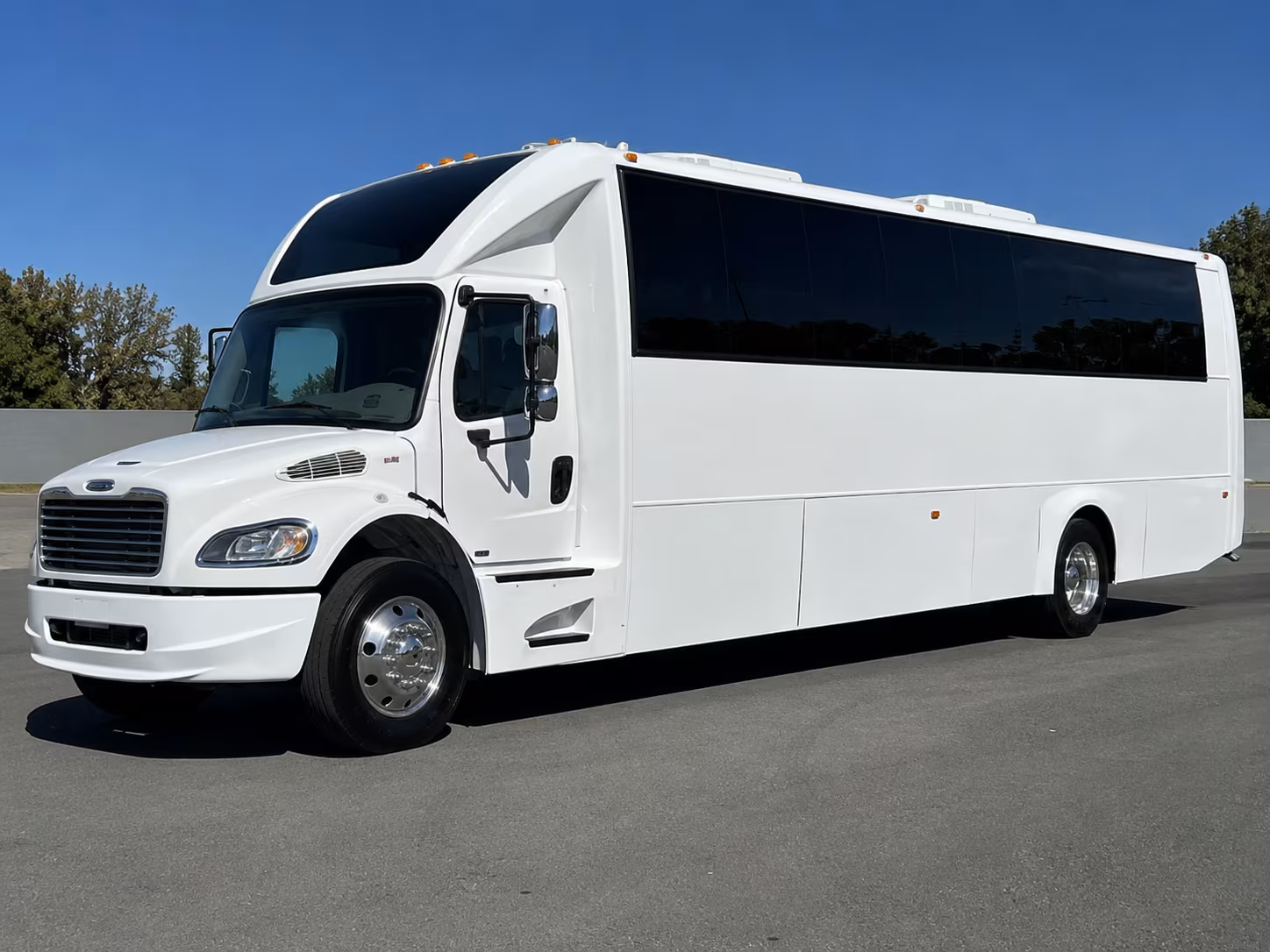 Goodyear Wedding Transportation party bus exterior