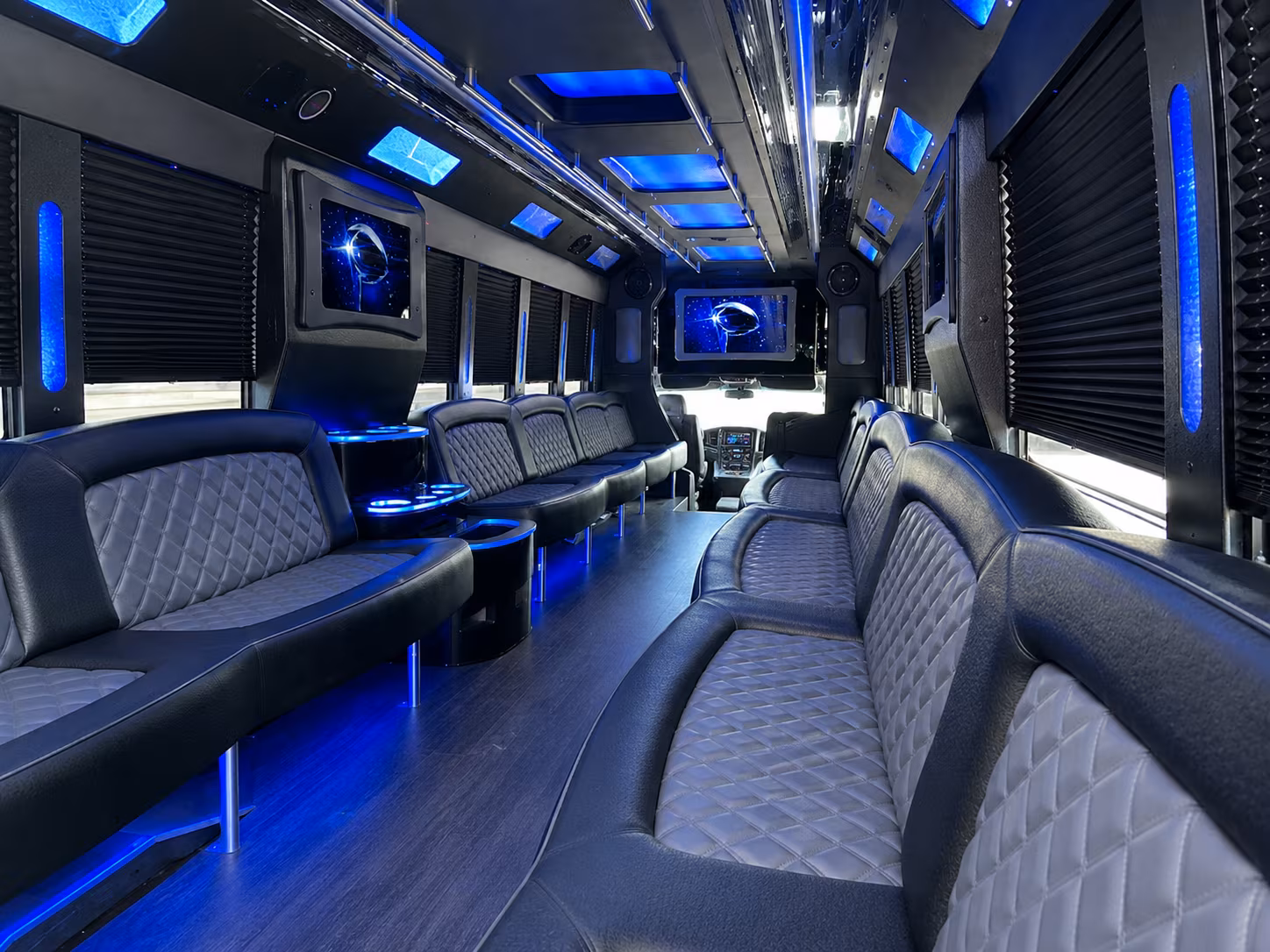 Goodyear Wedding Transportation party bus exterior
