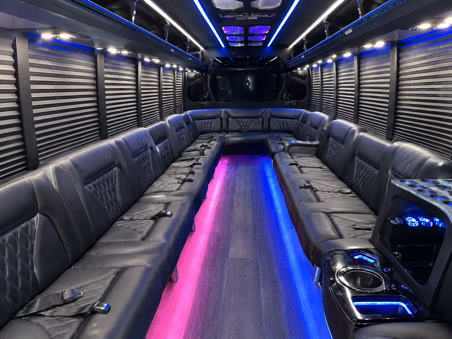 Goodyear Wedding Transportation onboard seating