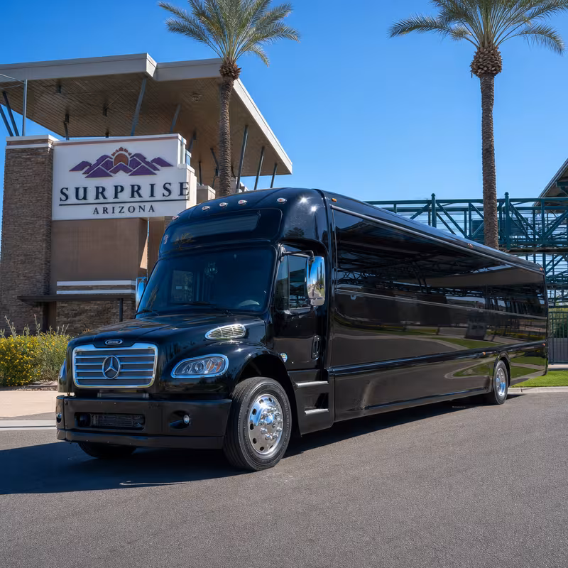 Surprise Party Bus Rental