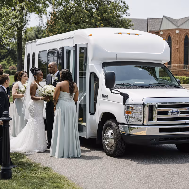 Goodyear Wedding Transportation fleet vehicle