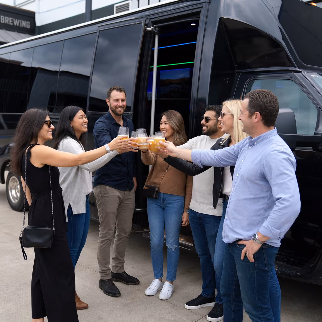 Goodyear Winery Tour & Pub Crawl Transportation