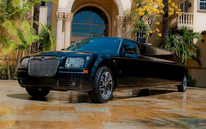 Goodyear Black Chrysler Limo